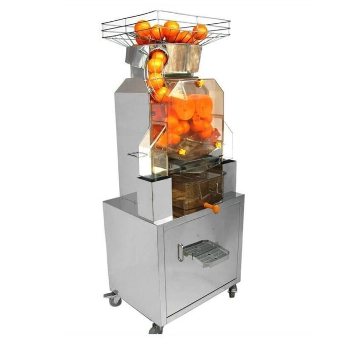 Exprimidor de naranja eléctrico, máquina de zumo de naranja fresco