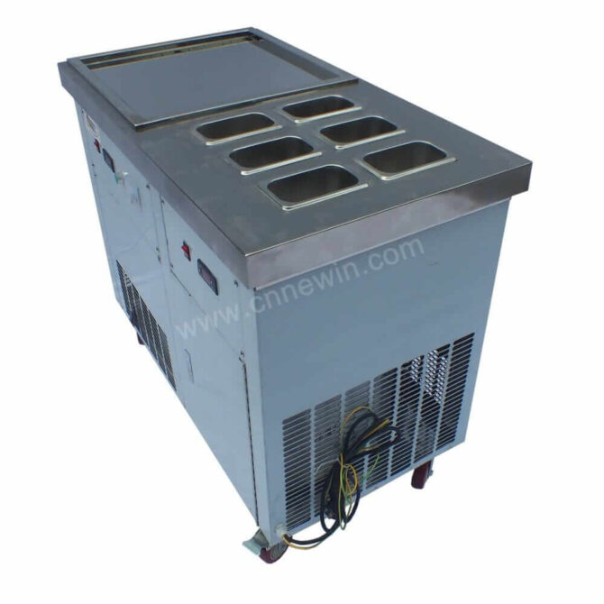 Top Commercial Fried ice cream machine CB-500DF+6 - Pilt 3