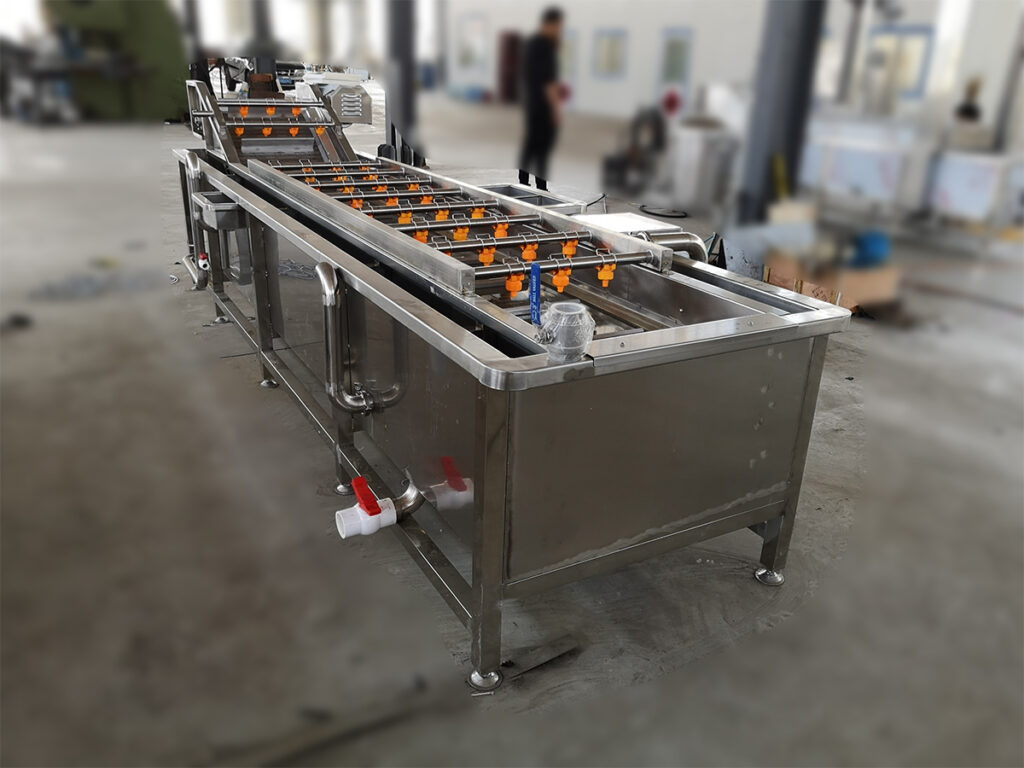 máquinas de lavar vegetais