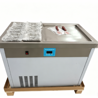 Thailand style roll fry pan ice cream machine - Image 3