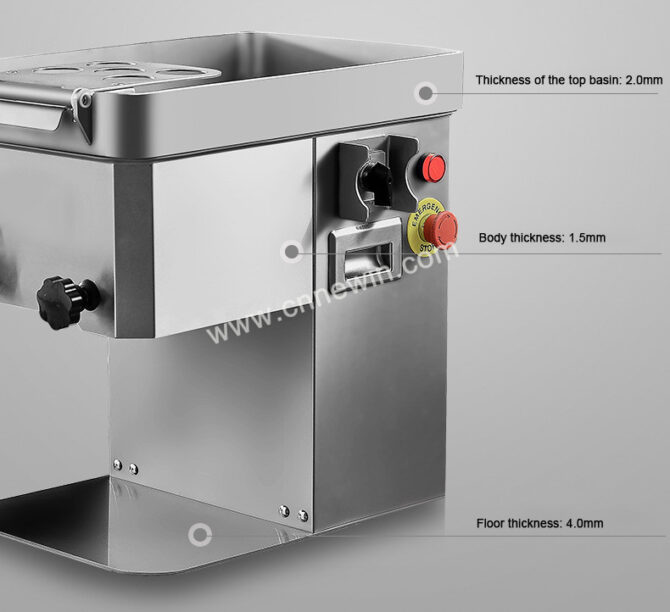 Medium And Highend Desktop Commercial Fresh Cutting Meat Machine