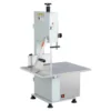Máquina de corte de ossos de mesa Newin NW-250CE em aço inoxidável