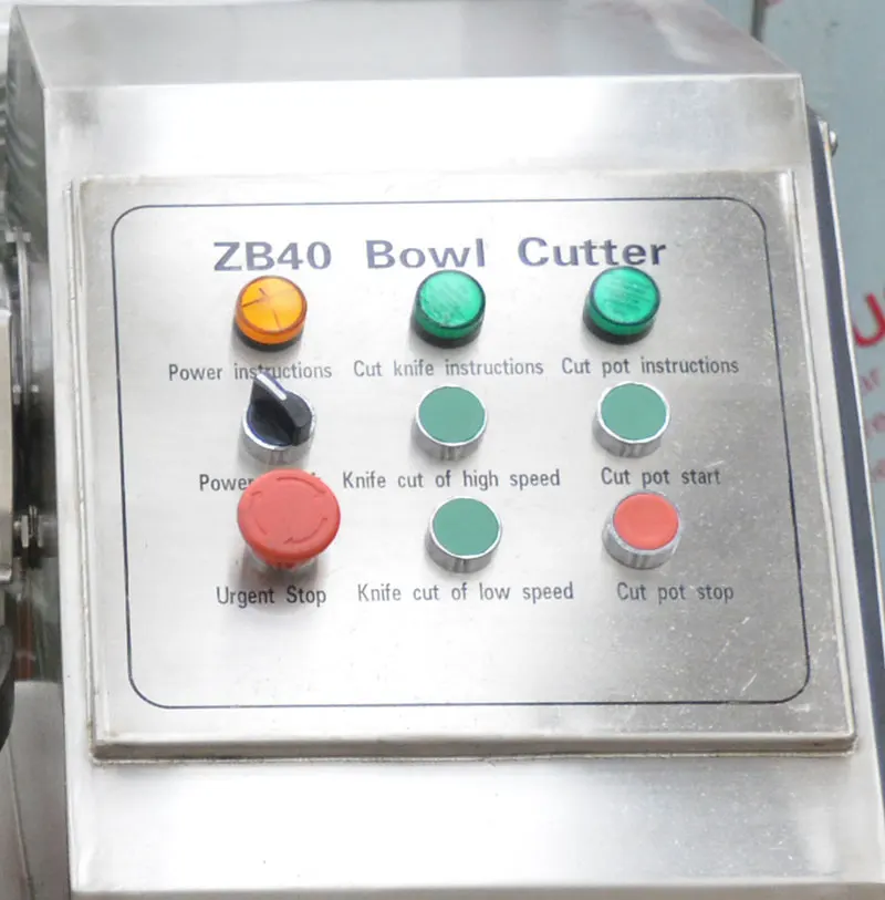 Meat Cutter Mixer ZB 40 1