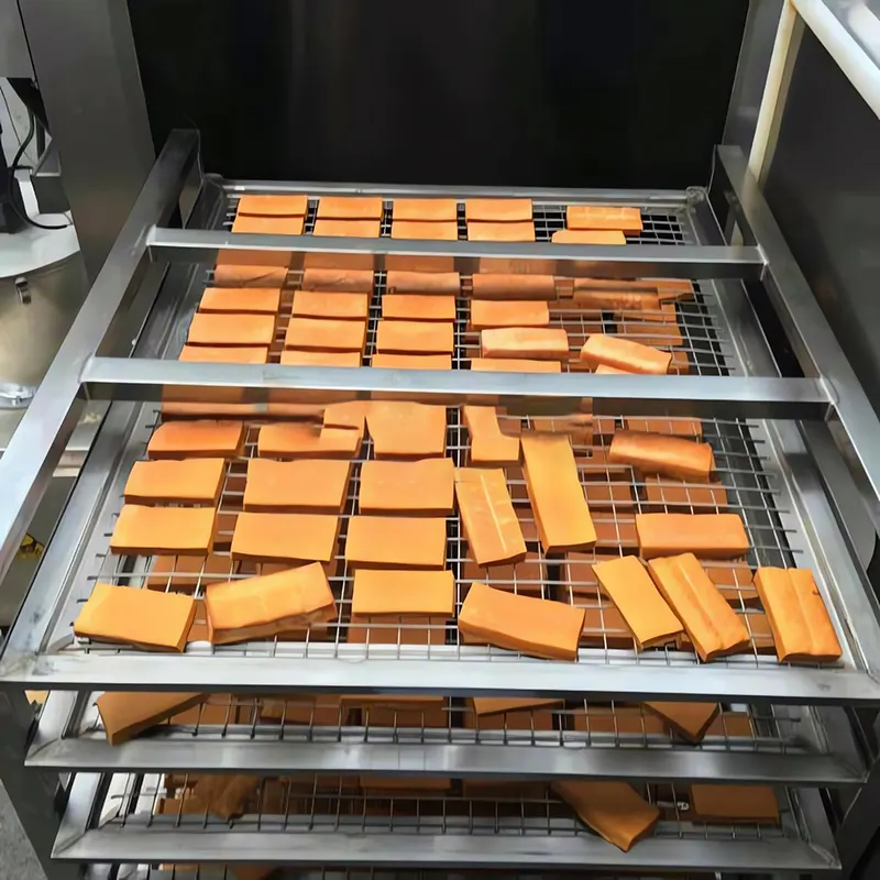 YX 30 машина за опушване на месо фурна за дим за пиле 2