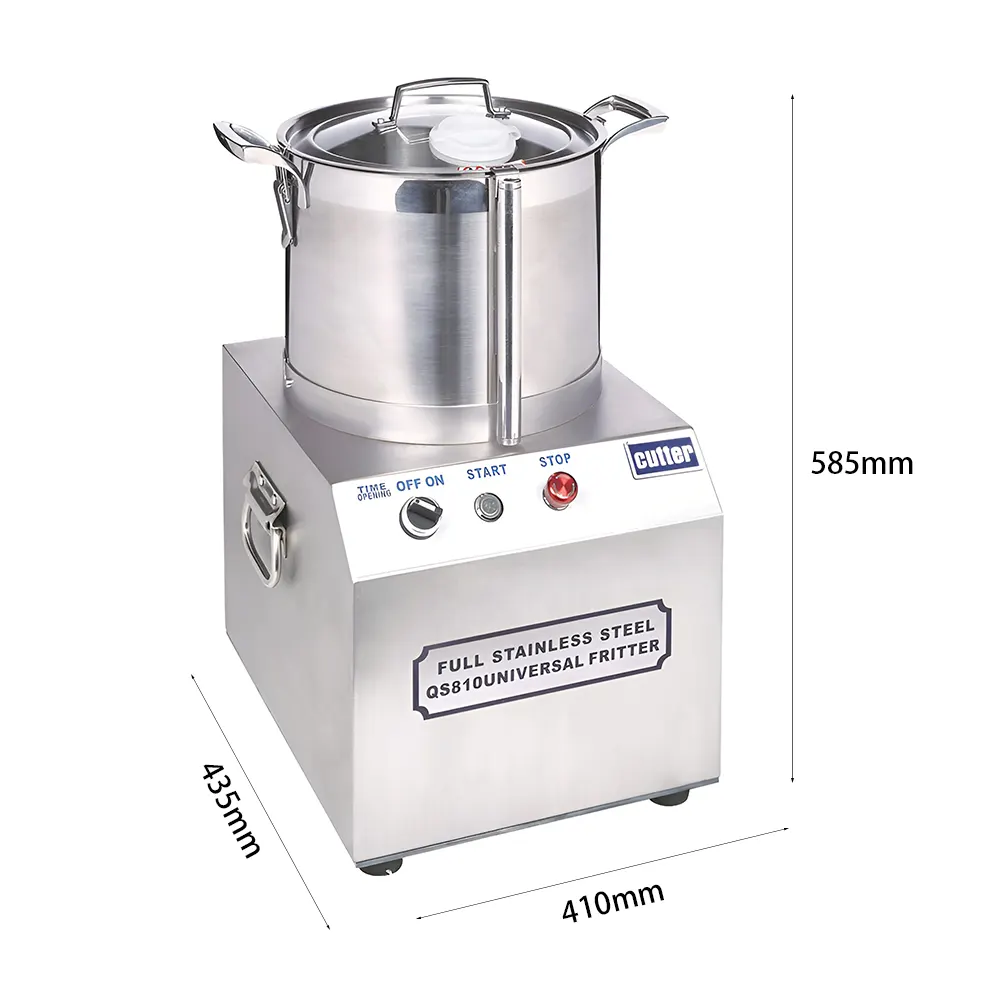 10L Electric Vegetable Machine Cutter Size NW QS810