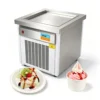 Máquina comercial de helado laminado Newin NW-XY-F50 con bandeja cuadrada individual