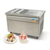 Newin NW-XY-F50S Mesin Es Krim Gulung Thailand untuk Perdagangan