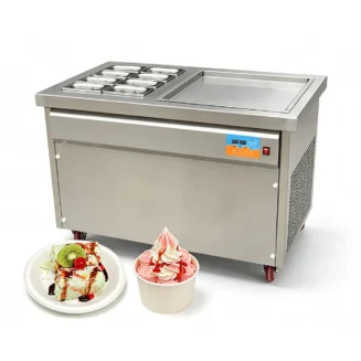 Newin NW-XY-F50S Commercial Thai Rolled Ice Cream Machine