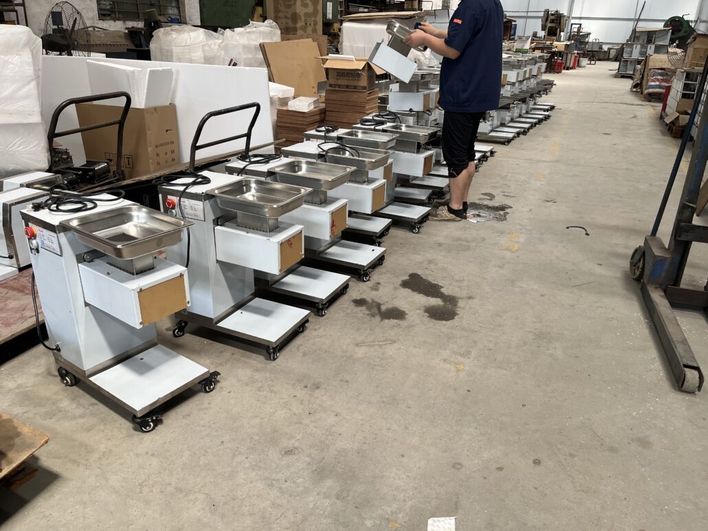 Newin machinery meat cutter machine