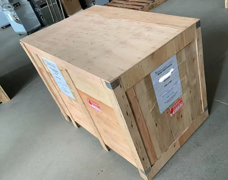 Emballage pour une presse à canne à sucre d'une capacité d'une tonne